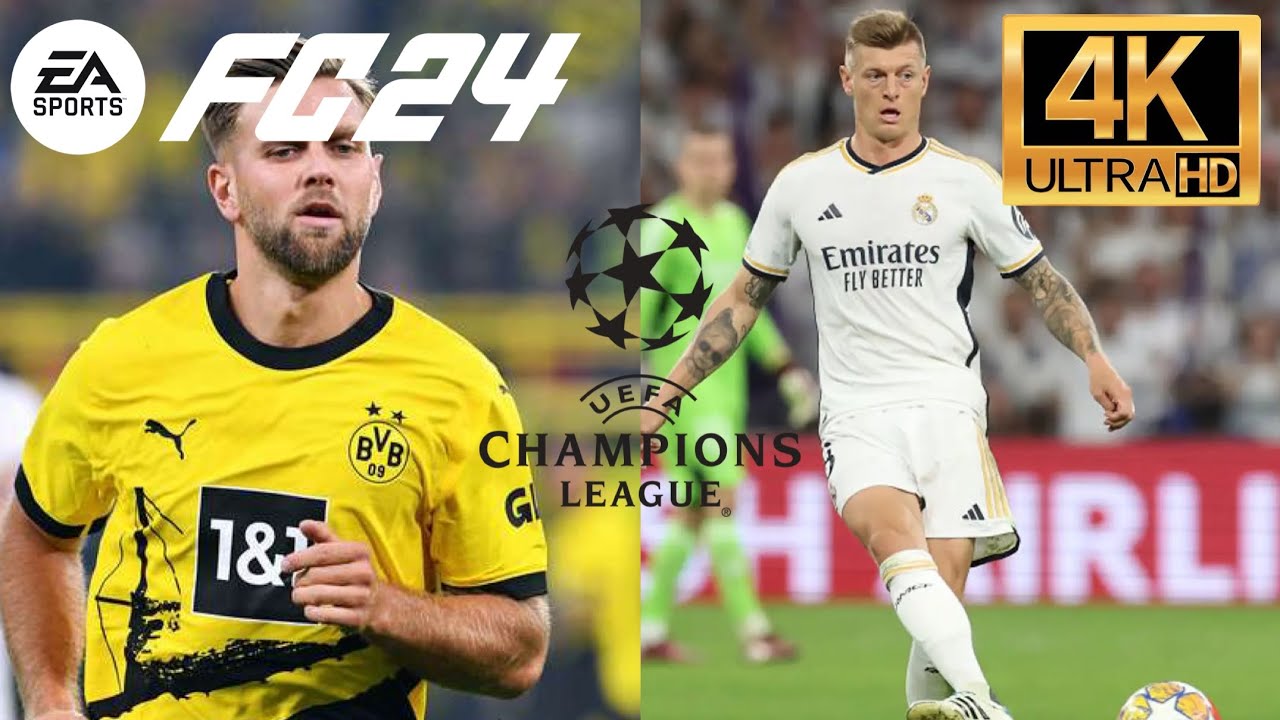FC 24 | Borussia Dortmund vs Real Madrid | UEFA Champions League 2024 ...