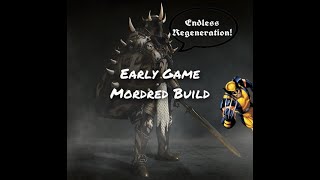 King Arthur: Knight's Tale - Early Game Mordred Armor Regeneration Build