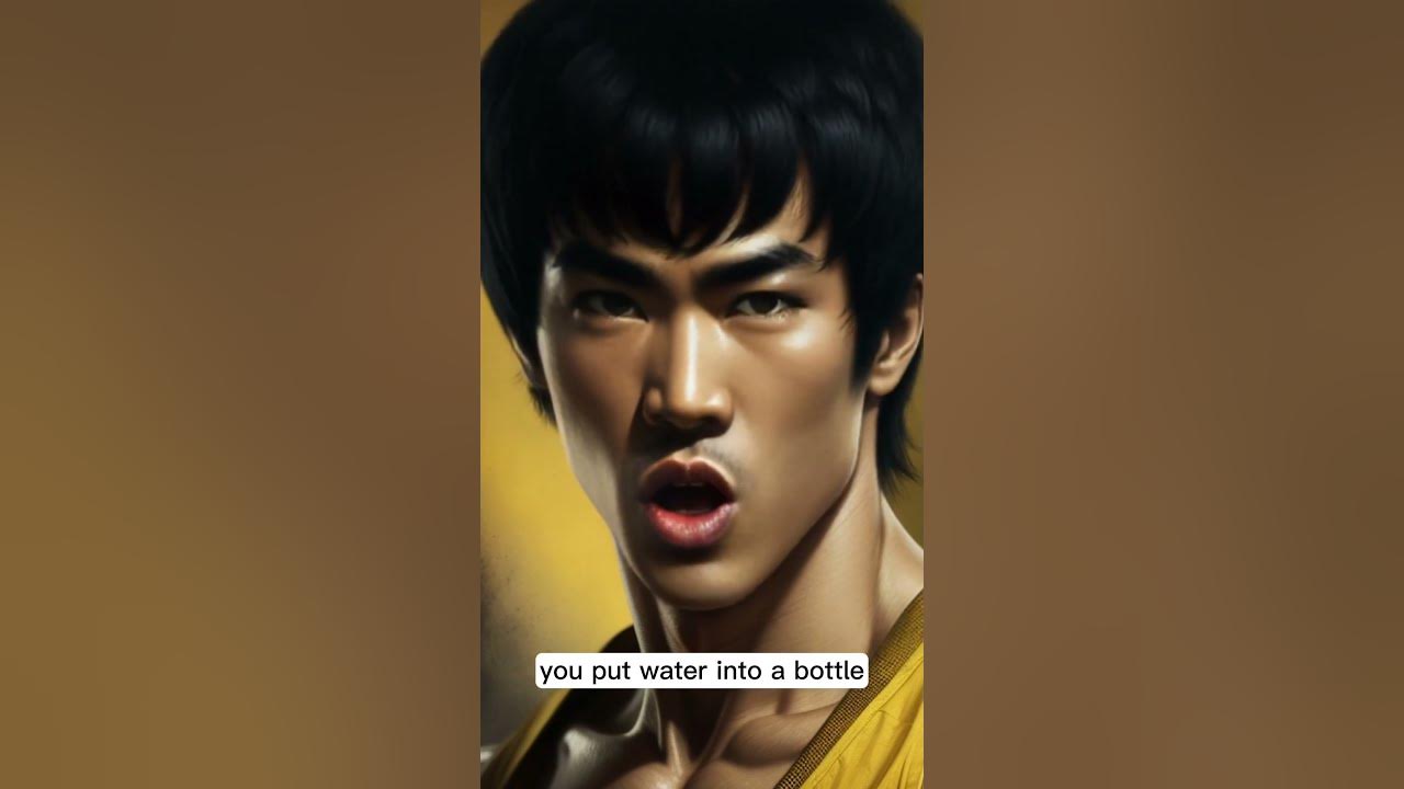 Empty your mind. Be formless. Shapeless. Like water. #brucelee #bruceleequotes