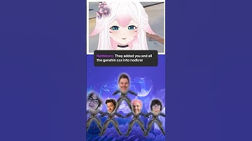 they added GENSHIN CONTENT CREATORS to NOD KRAI??