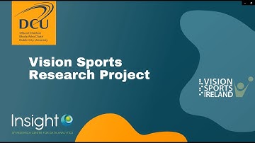 DCU x Vision Sports Ireland - Fundamental Movements and Exercise Research - Intro