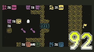 Trio Levels - 92 Excavation 2 - Hint & Solution (Baba Is You Custom Levelpack)