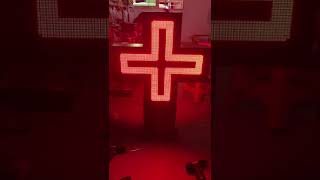 768mmX768mm P8 led pharmacy cross from Cindy 2