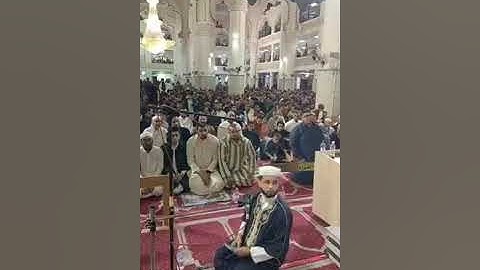 القارئ عبد العزيز سحيم يؤم المصلين في صلاة التراويح من المسجد  القطب النصر بولاية المسيلة رمضان 2024