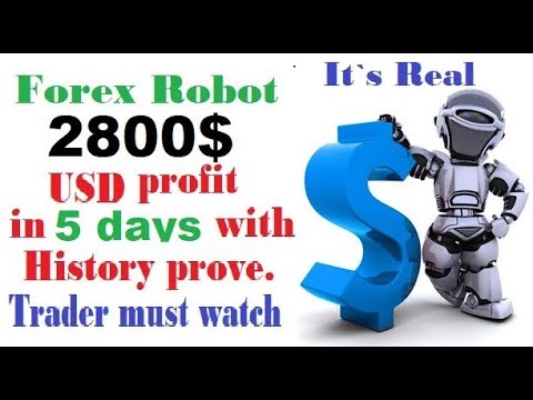 2800 Profit By Forex Robot In 5 Days Trade History - 