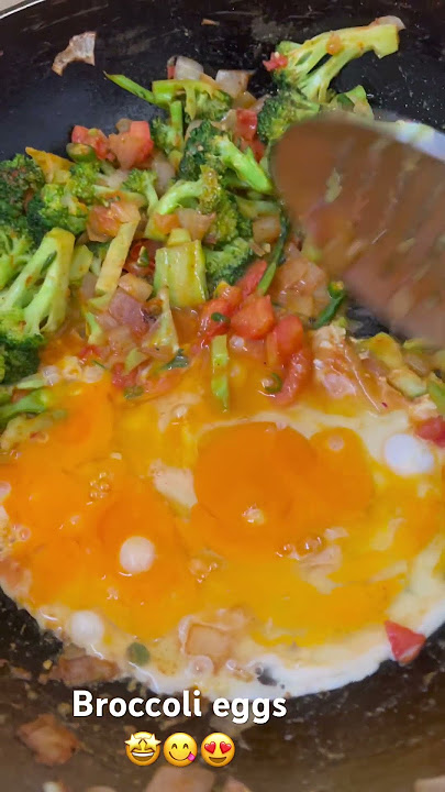 Broccoli eggs try this 🤩♥️🥰