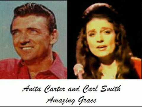 Anita Carter and Carl Smith Amazing Grace