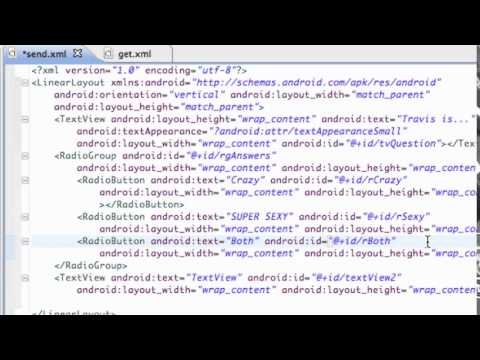 Android Application Development Tutorial   45   RadioButtons in a RadioGroup