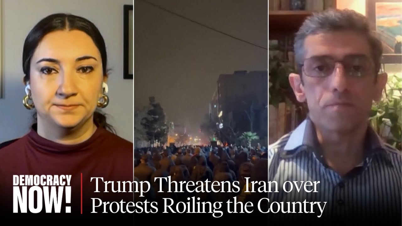 Iran Escalates Deadly Crackdown on Mass Protests as Trump Threatens to Launch Military Attack