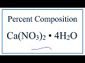 Calcium Nitrate and Water Composition