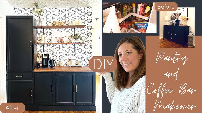 How I Transformed My Coffee Bar - Six Clever Sisters