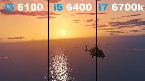 i3 6100 vs i5 6400 vs i7 6700k