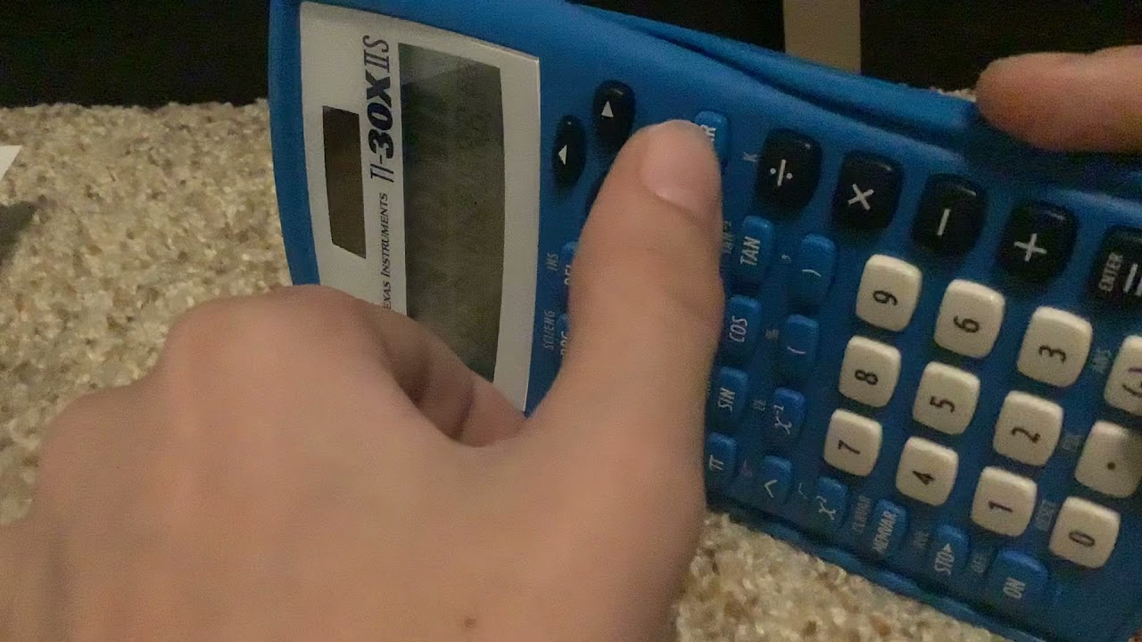 Getting Every Type Of Error On A TI 30XIIS Calculator YouTube