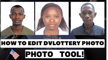 HOW TO EDIT USA GREENCARD LOTTERY PHOTO | DV2027 | DV2026 | DV2025