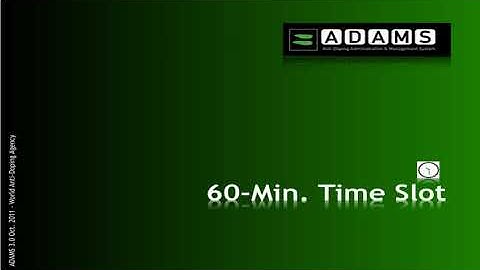 ADAMS 3.0 - Whereabouts Module