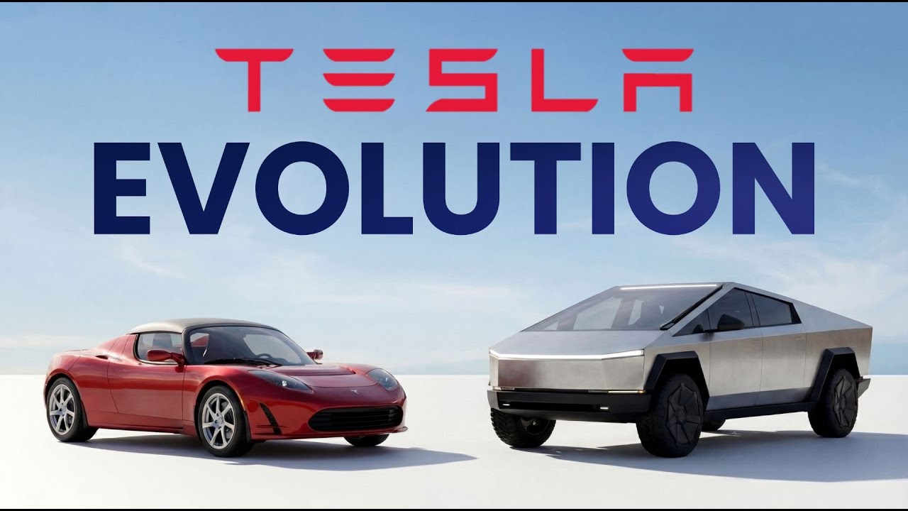 Tesla Then vs Now vs Future | Complete Evolution Including New Roadster