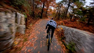 Autumn Gravel Cycling in Minnewaska State Park (5K)