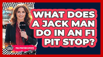 What Does A Jack Man Do In An F1 Pit Stop?