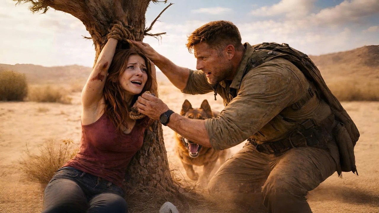 A Navy SEAL Ran Into the Desert to Save a Bound Girl — What His Dog Did Next Left Everyone in Tears