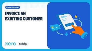 How to create an invoice for an existing customer in Xero