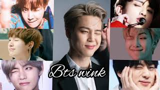 Bts cute wink compilation 💜😉 @thangbangtan6018