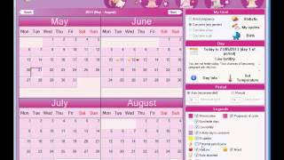 Women's Advanced Calendar video tutorial screenshot 1