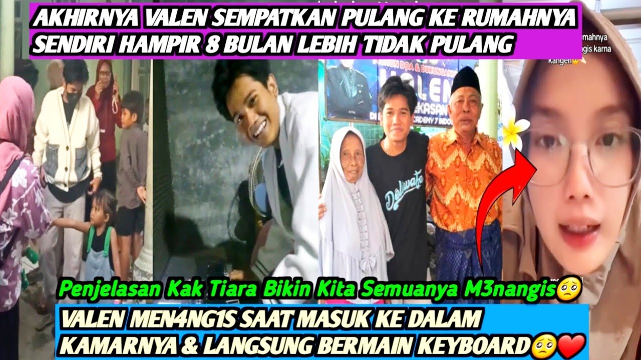 TERHARU‼️VALEN PULANG KE RUMAHNYA MESKIPUN HANYA SEBENTAR❗VALEN MEN4NGIS SAAT MASUK KE DALAM KAMAR🥺
