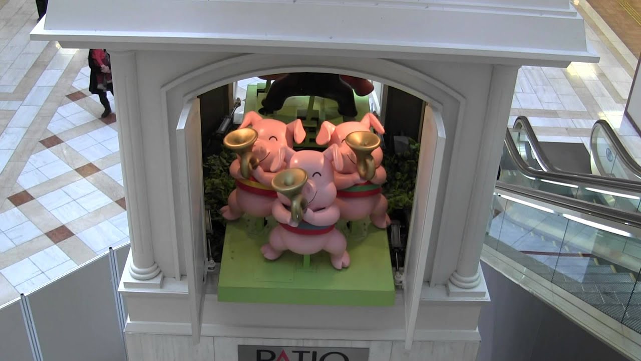 須磨パティオ　からくり時計　裏側