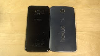 Samsung Galaxy S8 Plus vs. Nexus 6 - Which Is Faster?