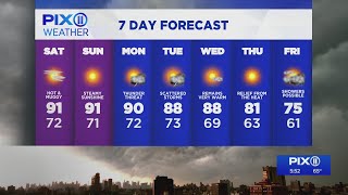 Weather: After nasty storms, heat wave could approach