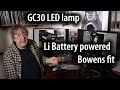 GC30 LED lamp for my product photography? Portable COB Video Light 71Wh Battery 2700-6500K Monolight