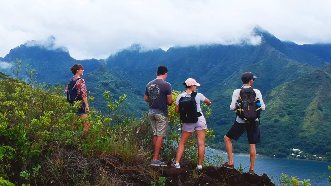 The CRAZIEST Hiking Experience Of Our Lives | Hiking Mo’orea | The Wynns & Ruby Rose Part 5