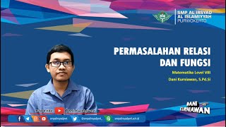 Permasalahan dan Soal Cerita Relasi dan Fungsi Matematika Kelas 8