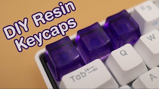 First Time Making Custom Resin Keycaps