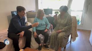 Témoignage ColombAge - une auxiliaire de vie pour Virginie (75 ans)