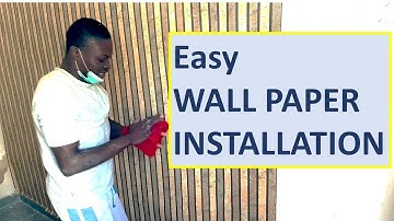 HOW TO INSTALL WALLPAPER LIKE A PRO IN 2025 :EASY START TO FINISH TUTORIAL #diy #interiordesign