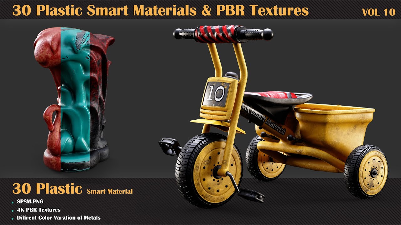 how-to-use-plastic-smart-material-in-substance-painter-youtube