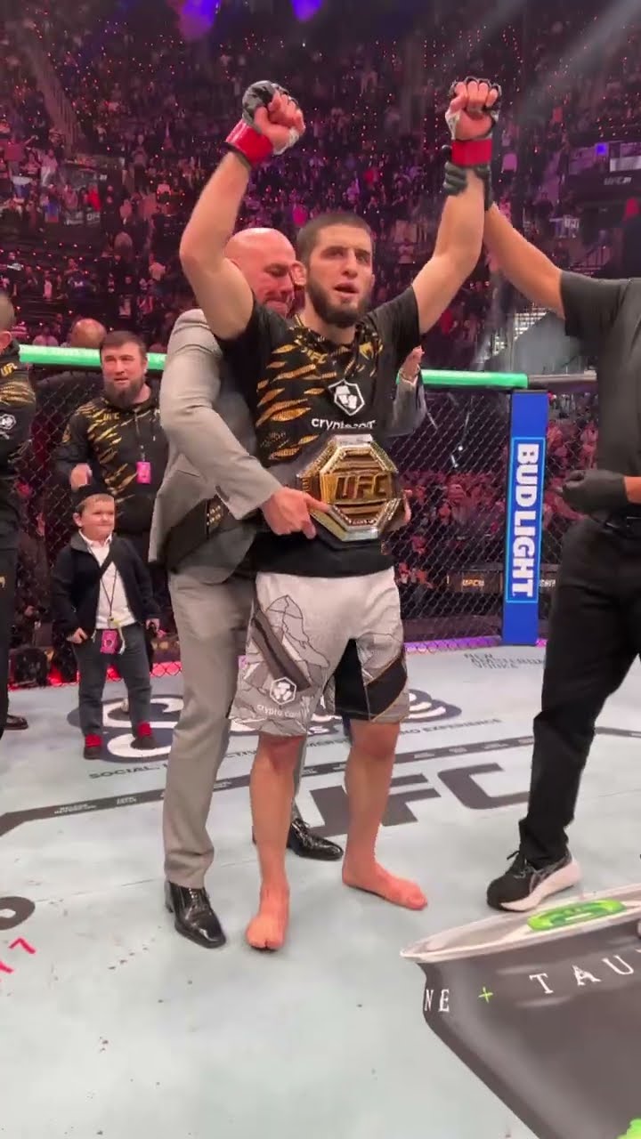 andddddd STILL!!! Islam Makhachev finishes Renato Moicano in ROUND ONE ? #UFC311