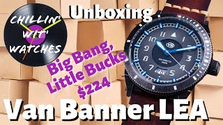 FIRST LOOK! The Van Banner LEA - So Much Watch For So Little! by Chillin' wit' Watches 1,052 views 1 year ago 7 minutes, 33 seconds