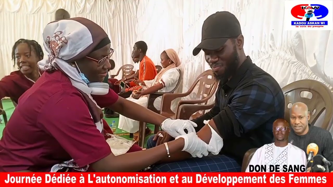 3em Edition:Don de sang ❤️Organisée par Mr issa Sagna #santé #Sénégal 