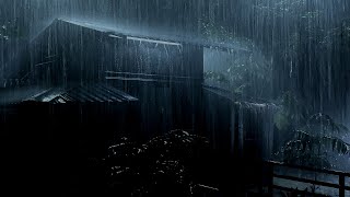 A Peaceful Slumber with Rainfall and Thunder Echoing Above