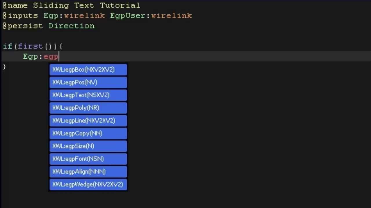 Wiremod E2 Sliding Text YouTube