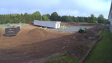 Modular Classroom Installation (Time-lapse) | Vanguard Modular