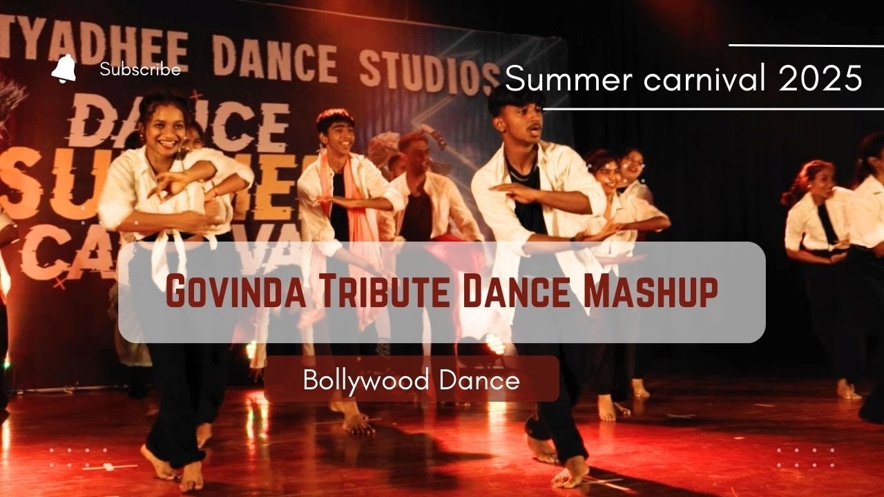 Govinda Tribute Mashup Dance | Nrityadhee Dance Studios | Summer Carnival 2025