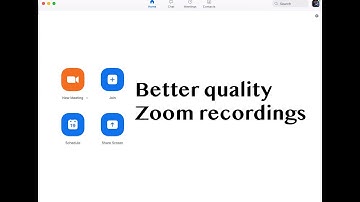 How to Get Better Quality Zoom Recordings
