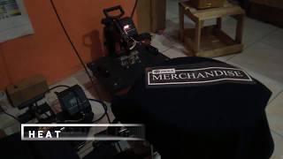 Process How to Use Heat Press Polyflex PU on T-shirt
