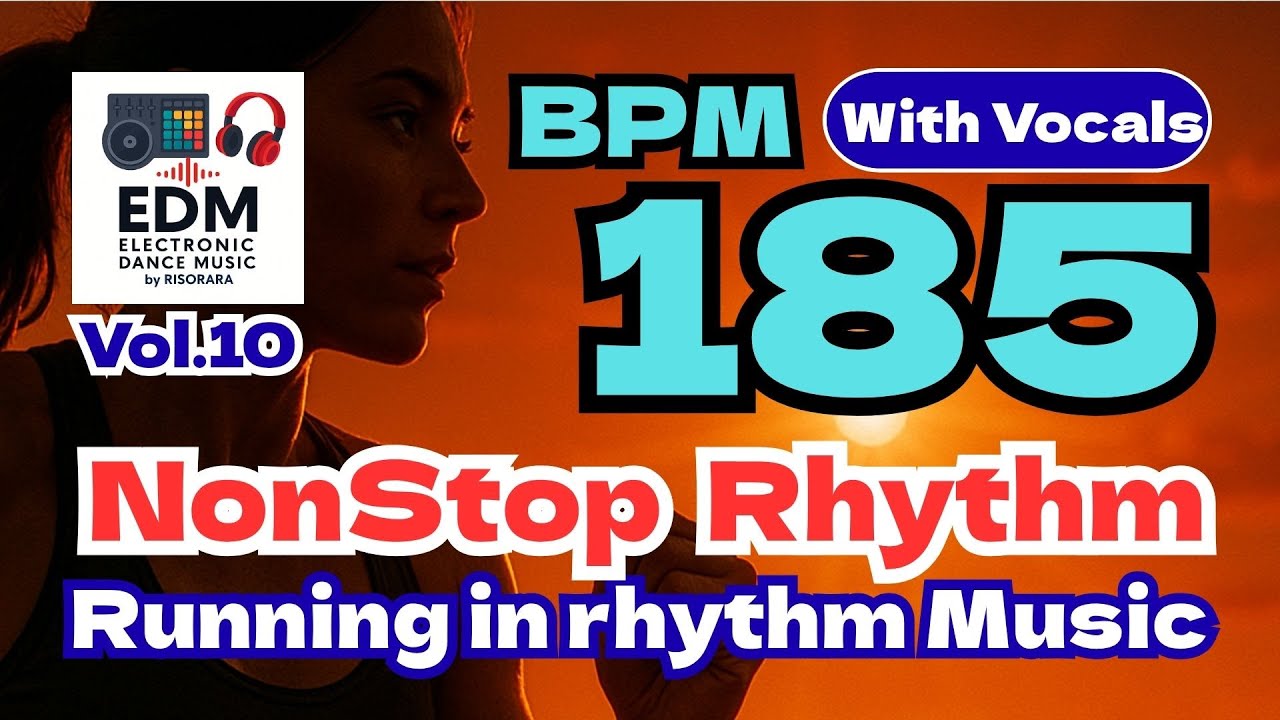 🎶 [185 BPM 185]  Running Music MIX | Workout Motivation | Metronome Synced | Gym Motivation