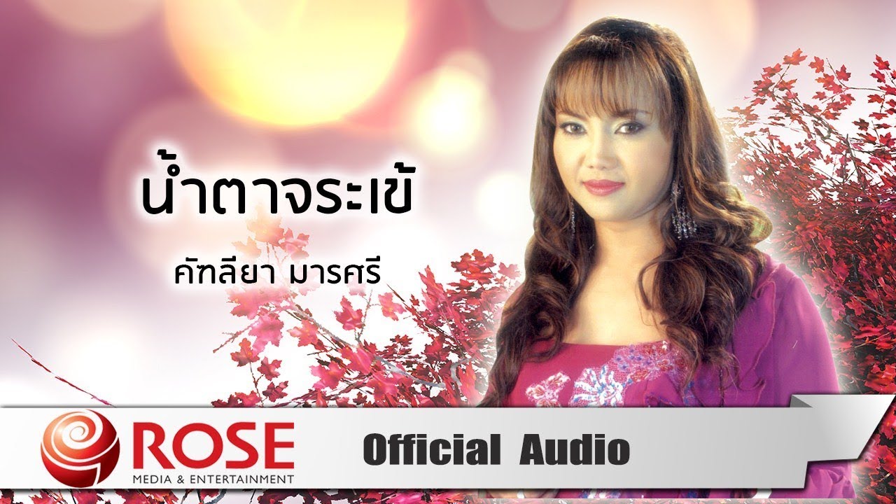 น้ำตาจระเข้ -  คัฑลียา มารศรี (Official Audio)