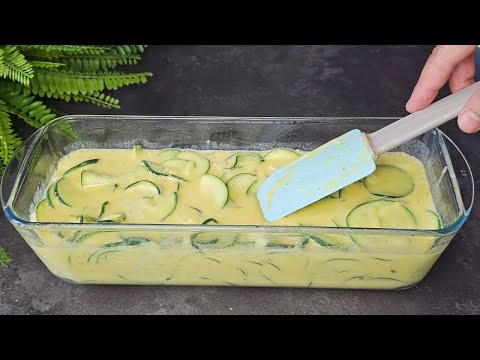 Se avete le zucchine dovete fare questa ricetta! Non ho mai mangiato così delizioso!