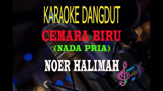 Karaoke Cemara Biru Nada Pria - Noer Halimah (Karaoke Dangdut Tanpa Vocal)